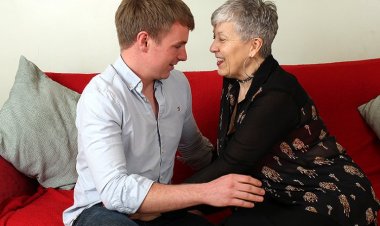 Naughty Granny Fucking and Sucking Her Toy Boy - Mature.nl