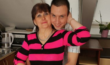 Horny Mature Housewife Fucks and Sucks Her Toyboy - Mature.nl