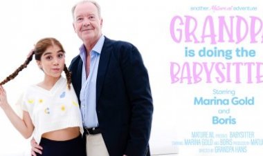 Grandpa is doing the 19 year old babysitter