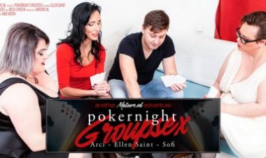 When you play your cards right, a steamy groupsextravaganza is happening with three cockhungry matur