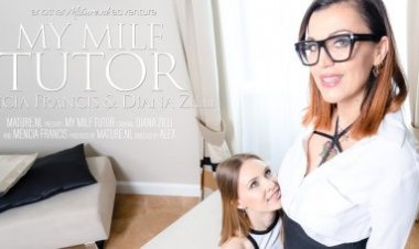MILF tutor gives some very heated up homeschooling to her smoking hot student
