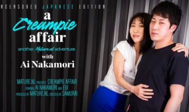 Creampieing MILF Ai Nakamori at a hotel