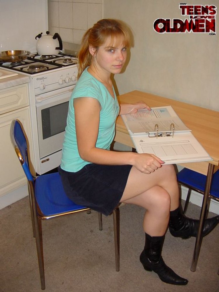 small tits and an old dick