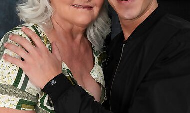 Granny wants cock and thats what she gets from this toyboy
