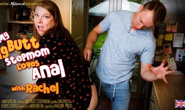 Big breasted Stepmom Rachel lets her stepson Fuck her Anally!