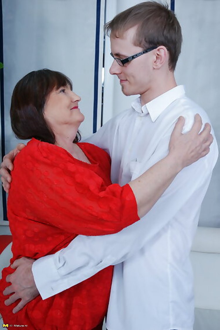 Naughty bbw playing around with her toy boy