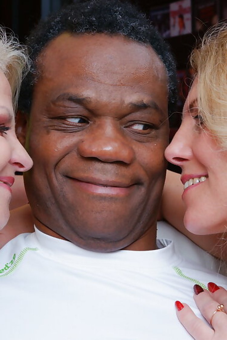 Two housewives share one hard black man