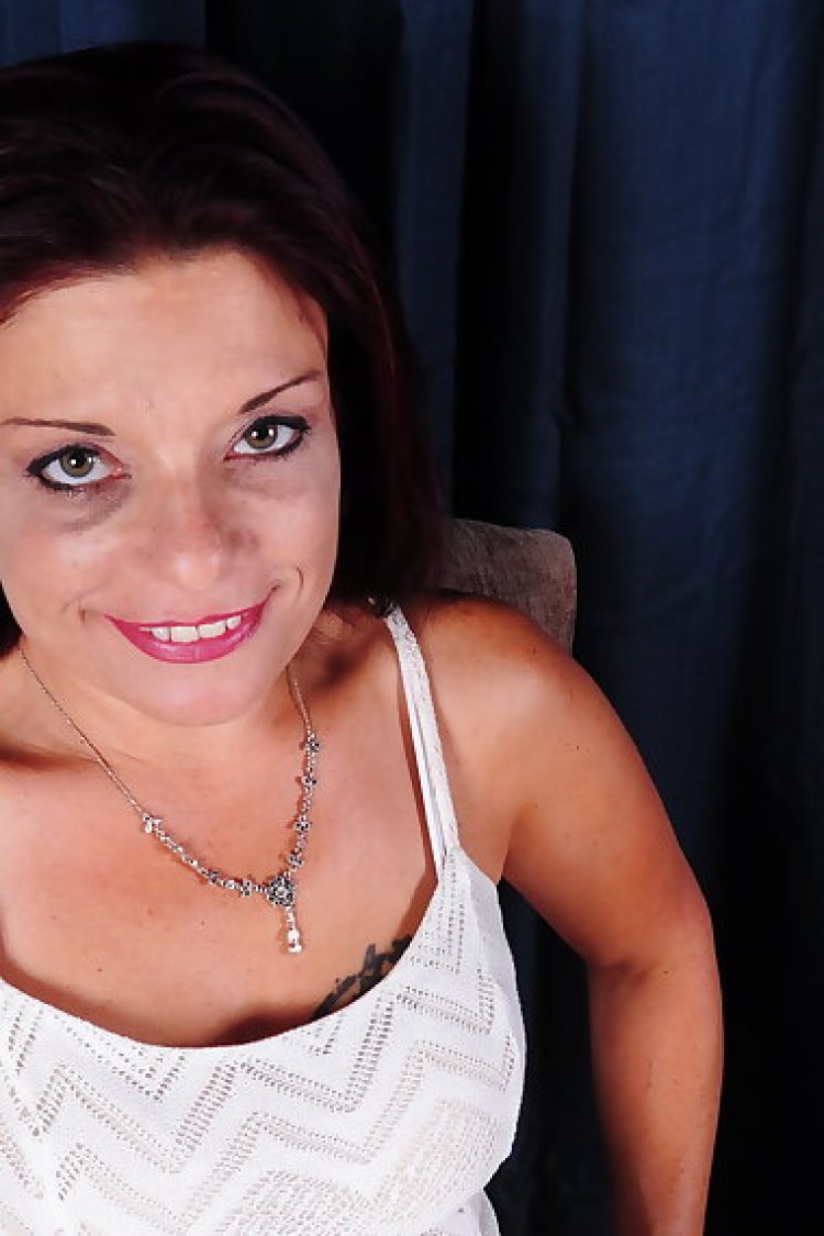 Naughty american housewife playing with herself