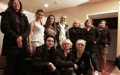 A Nice Day in an All Female Sauna - Mature.nl