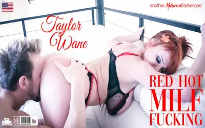 Fucking my red hot American 43 year old Red MILF neighbor Taylor Wane when she's home alone
