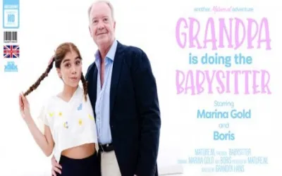 Grandpa is doing the 19 year old babysitter
