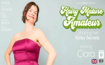 Hairy Mature Amateur Clare is telling her kinky secrets