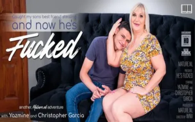 Her sons best friend is fucked, after caught stealing