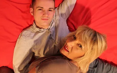 Horny British Housewife Fucking and Sucking Her Toy Boy - Mature.nl