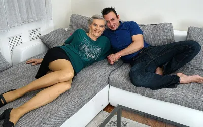 Horny Mature Slut Enjoyin Her Toy Boys Cock - Mature.nl