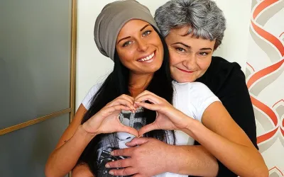 Hot Babe Having Fun with a Hairy Chubby Mature Lesbian - Mature.nl