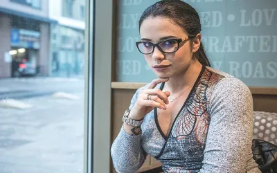 Hot mom riding a huge cock