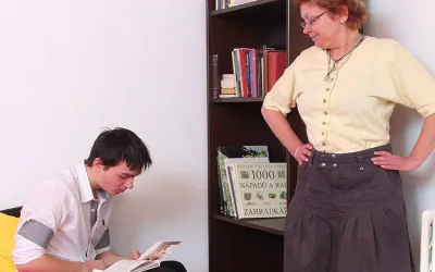 Naughty Mature Slut Fucking Her Boy Toy - Mature.nl