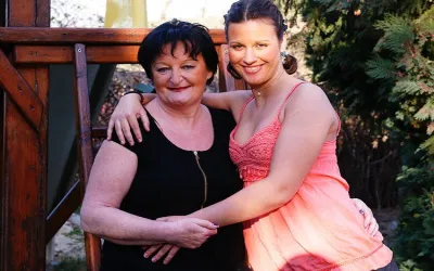 Naughty old and young lesbians have fun - Mature.nl