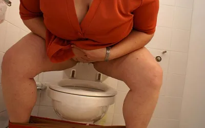 She Just Loves Her Big Titties Washed with Piss - Mature.nl