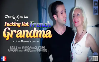 Skinny MILF Charly Sparks loves fucking and sucking any guy that asks for it