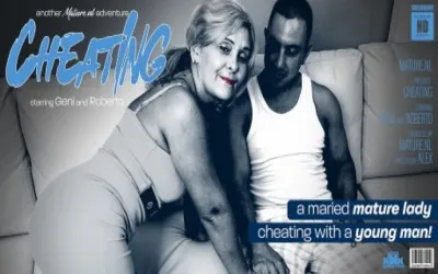 This young man is having an affair with a married mature lady