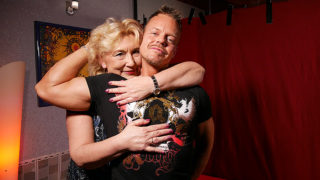 German Grandma Fucking with a Muscled Toy Boy – Mature.nl